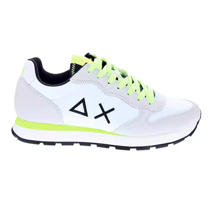 Sun68 Hombre Zapatillas modelo Tom Fluo Blanco - 1