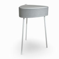 Mesa auxiliar altavoz portátil con sonido de 20W, Bluetooth, Base de carga inalámbrica, batería de 2500mAh. Mesilla o mesita para dormitorio o sala de estar - TD Systems SM20B11P - details 0