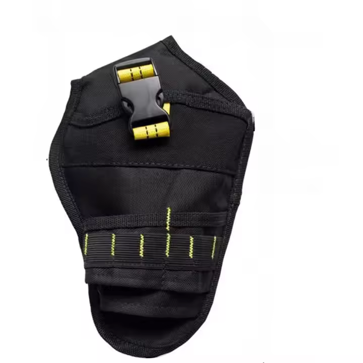 Funda Para Herramientas De Trabajo Cordelera Sin Alimentación Con Gancho De Metal Y Clip Para Adhesión Fácil Bolsa De Herramientas De Oxford - 1