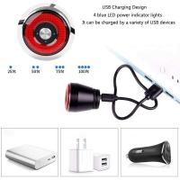 Luz trasera de Bicicleta, Luz trasera LED impermeable, Luz trasera de carga USB, Luz de advertencia de Bicicleta trasera - details 2