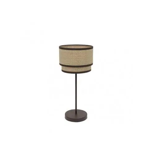 Sobremesa Roque 1xe14 Natural/marron 41x18x18 Cm - 1