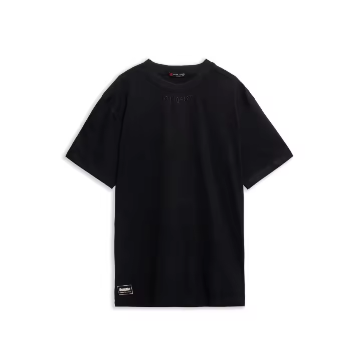 Camiseta Area Zero Negra Gangster Rap Oversized Tee - 1