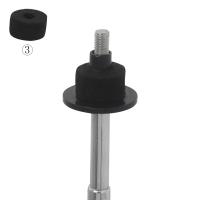 LADE Cymbals Stand Sleeves Set De 18 Piezas Con Base Y Tornillos De Alas Accesorio Para Batería Reemplazo De Felpa Para Estuche De Cymbal Hi-Hat - details 4
