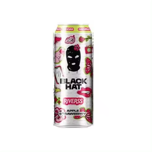 ENERGY DRINK (500ML) RIVERSS - Black Hat - 1