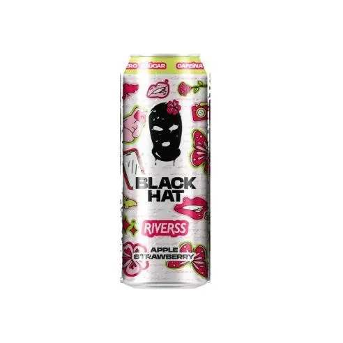 ENERGY DRINK (500ML) RIVERSS - Black Hat - 1