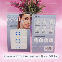 12Pcs Parches Antienvejecimiento Invisibles Para Rostro Y Cuello Eliminación De Arrugas Mascarilla Facial Adelgazante Para Levantamiento V De La Cara - details 6