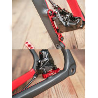 CHASER Conversión Ultraligera De Freno De Disco Para Bicicleta De Carretera R8170 Montaje Delantero Y Trasero Compatible Con Shimano SRAM - details 5