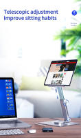 Soporte De Tableta De Aleación De Aluminio Para Escritorio Con 360° Giratorio Y Antideslizante Para iPad pro Xiaomi Huawei Tab PC Montaje Manual - details 5