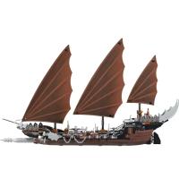 Bloques De Construcción Pirate Ship Ambush De Ghost Para Niños Y Adultos Juguetes Educativos DIY 806 Piezas Regalo Ideal Para Cumpleaños - details 6