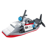 COGO Transformación De Robot a Avión Juguetes De Bloques De Construcción Serie Militar Regalo Para Niños (774 Piezas) - details 27