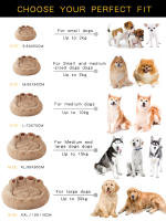 Sofá Para Perros Y Gatos Forma De Pata De Oso Cómodo Y Suave Cama De Peluche Para Mascotas Pequeñas Medianas Y Grandes - details 2