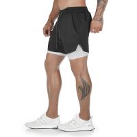 Shorts De Correr Camuflaje Para Hombre Pantalones Deportivos De Entrenamiento 2-en-1 Secado Rápido Para Verano Fitness Y Jogging - details 9