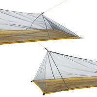 Carpa Ligera De Camping Exterior Red De Mosquitos Repelente De Insectos Y Pulgas Para Viajes Y Pícnics Doble Personas - details 7