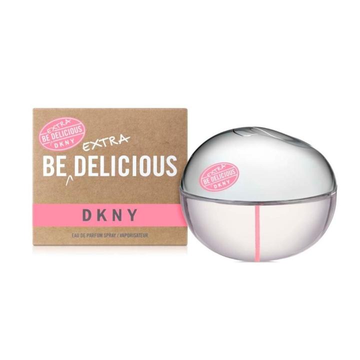 DKNY - Extra Be Delicious Eau de Parfum 100 Ml. | Perfume mujer. Tentación Dulce, Pera Jugosa, Caramelo Indulgente y… — oferta en Miravia
