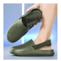 Sandalias Para Hombre Impermeables Calzado Casual Comodidad Zapatillas De Playa Antideslizantes Material EVA Talla Unida Estilo Sencillo - details 14
