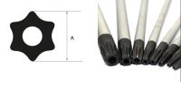 LAOA 1PC Destornillador De Hexágono Torx Especial Conjunto De Destornilladores De Acero Cromo Vanadio T6-T30 Con Mango - details 4