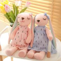 Juguete De Peluche Conejo Kawaii Con Orejas Largas Muñeco De Sueño Para Bebés Decoración De Habitación Para Niñas Animal Suave De Peluche Para Niños - details 0
