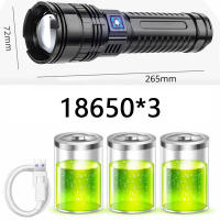 Linterna Táctica Con Batería Integrada Luz De Emergencia 4km 1000W Máxima Potencia LED Distancia De Iluminación > 500 Metros - details 0