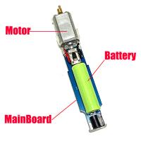 Accesorios Profesionales Para Pelacabello Andis D8 Con Motor De 3.7V 7200RPM Placa Madre Batería Caja Transparente Soporte Y Raspador - details 9