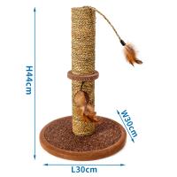 LILI HOME Rascador para Gatitos - Desde Pequeño hasta Grande disponibles en una variedad de modelos y tamaños. Diseñados para satisfacer las necesidades naturales de rascado y juego de los gatos, estos rascadores son tanto funcionales como divertidos. - details 12