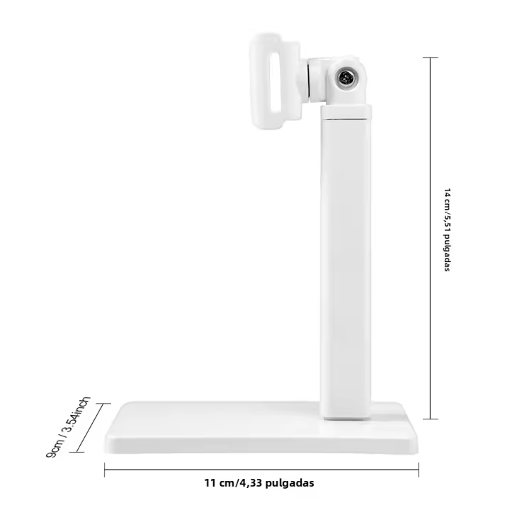 Mini Secador De Uñas Profesional Con Pantalla Y Luz UV LED Recargable Portátil Para Arte De Uñas Lámpara Upright Removible De ABS - 1