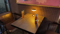 Lámpara De Mesa Retro LED Recargable Luz Nocturna Decorativa Para Dormitorio Sala De Estar Café Iluminación De Camping - details 10