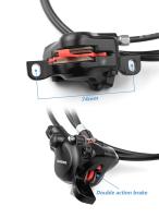Frenos De Disco Hydraulicos Shimano MT200 Para Bicicleta De Montaña Freno Delantero Y Trasero 2 Pistones Piezas De Ciclismo - details 7
