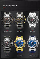 Reloj De Pulsera LIGE Para Hombre Resistente Al Agua Deportivo Militar De Cuarzo Con Fecha Y Manos Luminosas Estilizado Casual - details 12