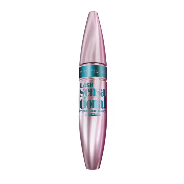 Maybelline New York | Lash Sensational Wateproof máscara de pestañas negra volumen- 9,5 ml - 1