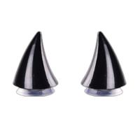 2Pcs Adornos De Cuerno De Diablos Para Casco De Motocicleta Y Coche Accesorios De Silicone Decoración Motocross Unisex - details 6