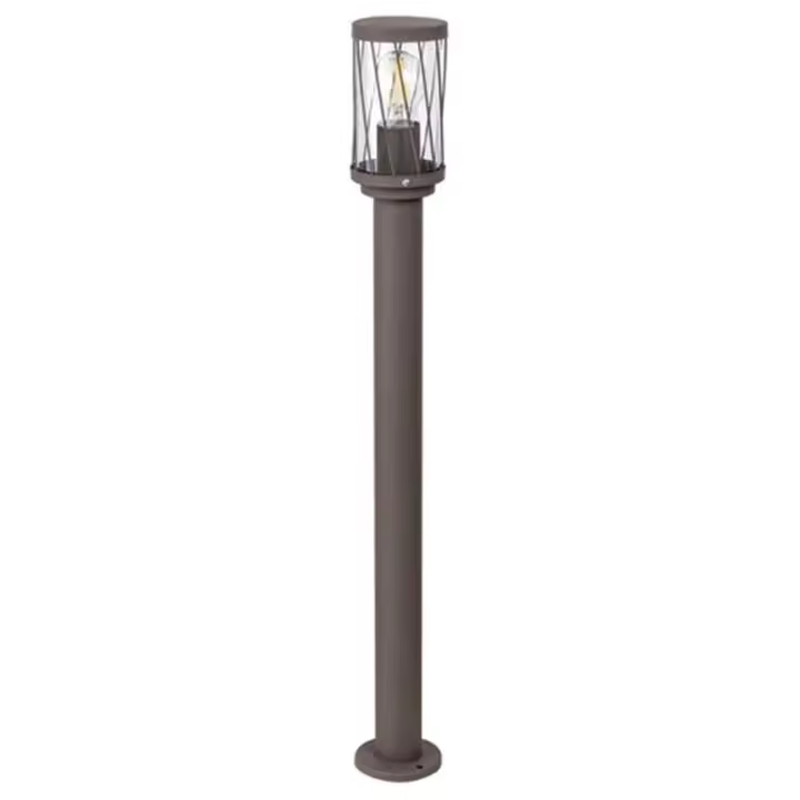 Baliza Pie Exterior E27 Marrón IP44 800mm BUDAPEST  RABALUX - 1