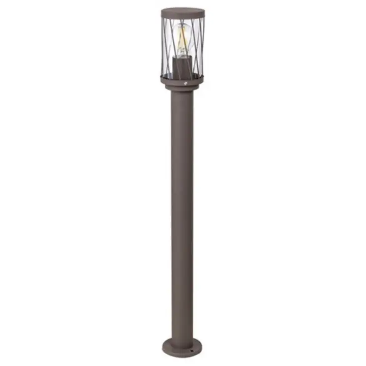 Baliza Pie Exterior E27 Marrón IP44 800mm BUDAPEST  RABALUX - 1