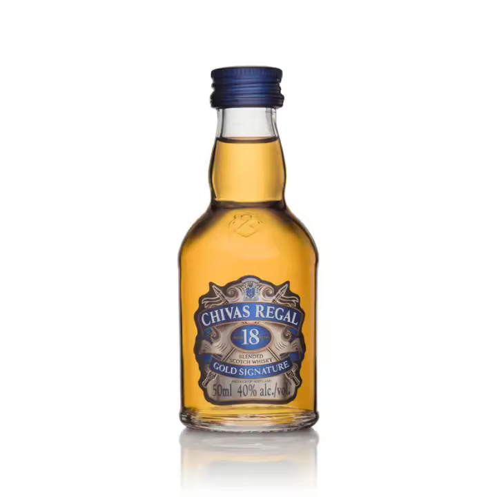 Miniatura Whisky Chivas 18 Años 5cl - 1