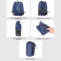 Mochila De Camping Y Senderismo 20L Para Hombres Y Mujeres Plegable Ultraligera Con Portabotellas Deporte Ciclismo Viaje Día - details 1