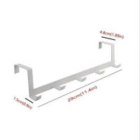Gancho De Puerta Para Guardar Ropa 1 Pieza Ahorrador De Espacio Moderno Duradero Para Almacenamiento De Chaquetas Instalación Fácil - details 3