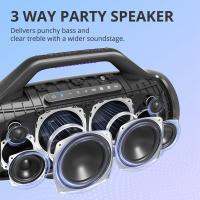 Altavoz Bluetooth 130W Tronsmart Bang MAX, Altavoz Portátil 140W potente, Sonido Estéreo, Luces Led y Waterproof IPX6, 24H de Reproducción, con AUX, TF, App, Agujero de Guitarra, Outdoor, Party, Back to school - details 0