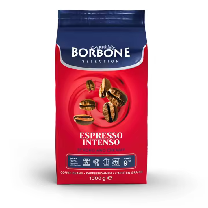 Caffe Borbone - espresso intenso 1000g-crema classica1000g-crema superiore 2*500g-Café en Granos 100% Arábica 1kg - 1