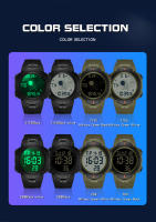 Reloj Militar De Moda Para Hombre SANDA Resistente Al Agua Deportivo Al Aire Libre Reloj Digital LED De Pulsera Con Luz Trasera Resistente Al Shock - details 6