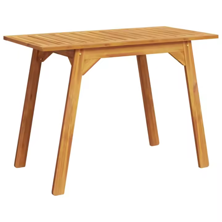 Mesa de Jardín de Madera maciza de Acacia 110x56x75 cm - 1