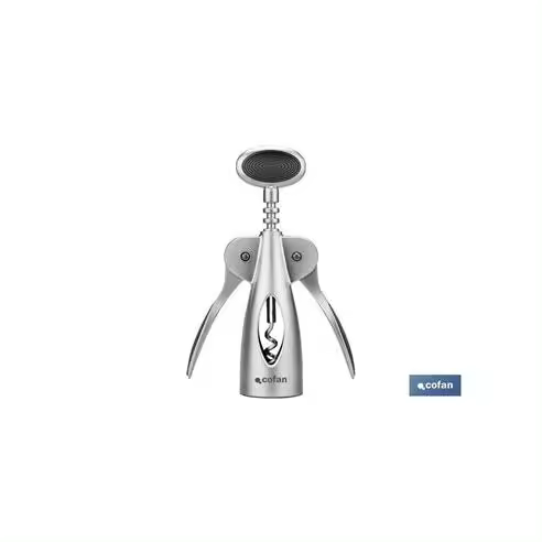 Cofan Sacacorchos Negro Modelo Sena 17x6,2x4,2 Cm - Utensilios de Cocina - 1