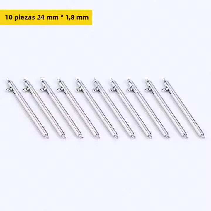 Kit De Herramientas Para Reloj 10 Piezas 20MM 22MM 1.8mm Diámetro Quick Release Para Correa De Reloj Con Palancas De Resorte De Acero Inoxidable - 1
