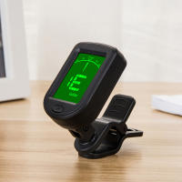 Afinador Digital Cromático T-02 Afinador De Guitarra Clip-on Con Frecuencia Estándar 440Hz A4 Afinador LCD Para Acústica Ukulele Violín Accesorio De Guitarra - details 6