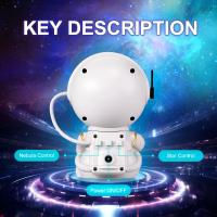 Proyector De Estrellas Galaxia Lámpara LED Para Decoración De Techo Habitación Infantil Regalos Astronauta Cielo Estrellado - details 2