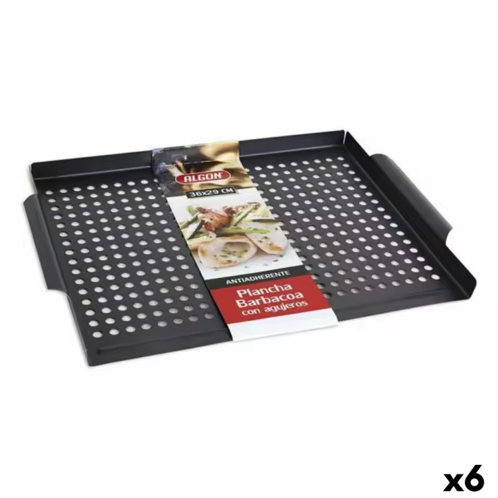 Plancha con Agujeros para Barbacoa Algon (36 x 29 cm) - 1