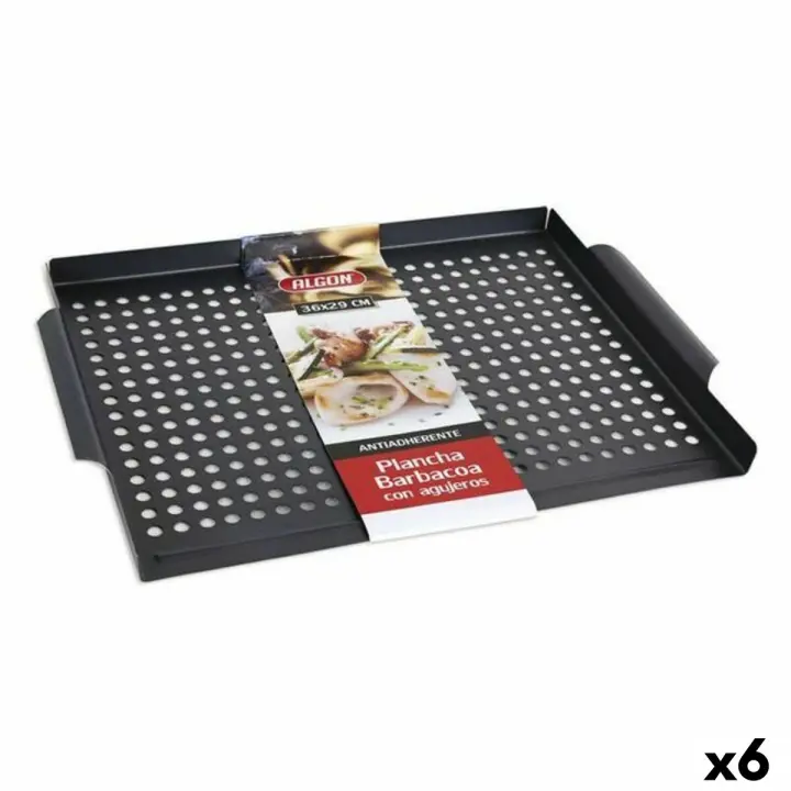 Plancha con Agujeros para Barbacoa Algon (36 x 29 cm) - 1