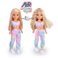 Nancy Air Styler larga melena rubia para rizar, ondular o decorar - Famosa Giochi Preziosi NAC73000 - details 2