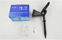 Spotlight Solar LED RGB 18 Luces Impermeable Para Jardín Decoración De Paisaje Camino Y Jardín Luz De Escenario Única Diseño - details 13