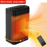 Calefactor Eléctrico Bajo Consumo, 1500W Calentador de Cerámica, Estufa Bajo Consumo, Calentador Eléctrico, Ahorro de Energía y Silencioso, 3 Modos con Control Remoto [Clase de eficiencia energética A] () - details 1