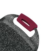 STARLEY-Lifestyle Plancha Lisa Aluminio Forjado Sartén Para Barbacoa Multifunción Con Mangos De Silicona Extraibles Antiadherente Resistente Para Horno Inducción y Todo Tipo De Fuegos - details 1