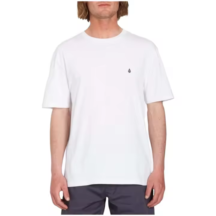 Camiseta Volcom modelo Stone Blanks Bsc Sst para hombre en color blanco - 1